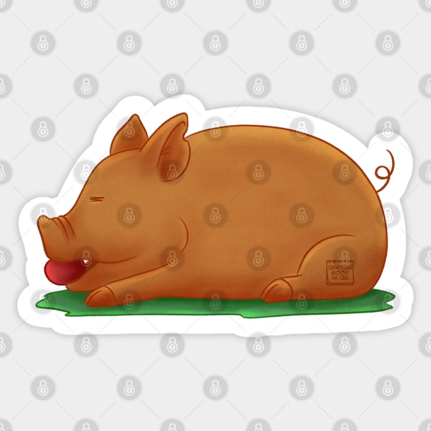 Lechon Sticker by Sketchbook ni Abi